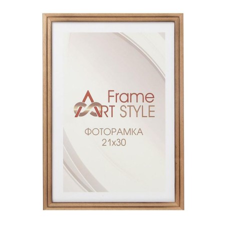 Photo frame Pine C15 21x30 cm, brown (plastic screen)-4