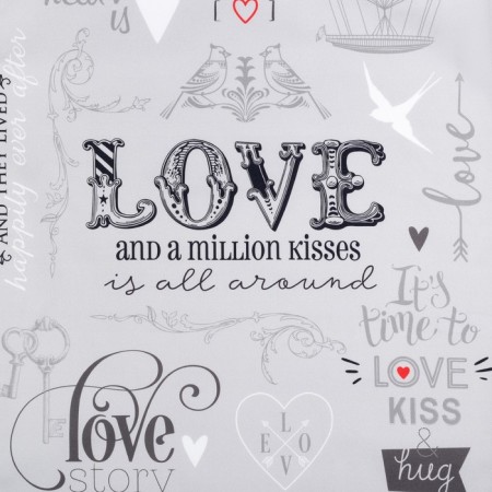Ethel towel Love 40x67 cm, 100% cotton, sarzha 190 g/m2-3