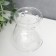 Aroma lamp glass "Vazon" transparent 9.5x8 cm