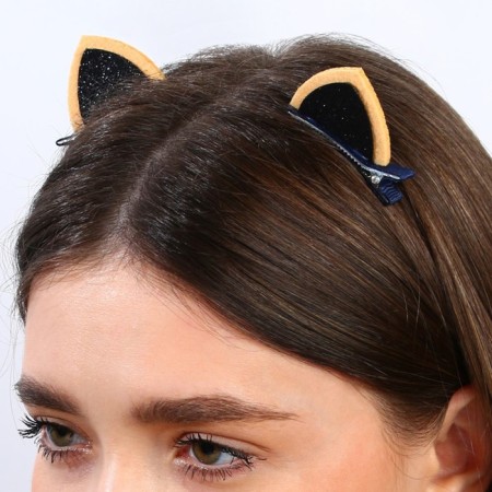 Hairpins for the hair ears "deer", 2 pcs, 4 x 5 cm-5