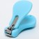 Children's manicure set, 2 items: scissors, nippers-actser, from 0 months, color blue