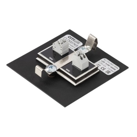 The built -in Citilux “Scully” CLD007K5, 7.7x7.7 cm, 1x0.6W, LED, Black color-5