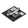 The built -in Citilux “Scully” CLD007K5, 7.7x7.7 cm, 1x0.6W, LED, Black color