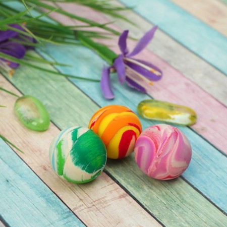 Rubber ball, color, color mix-1