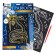 Engraving on the New Year "Snake" with a golden effect, A4, New Year's set for creativity