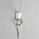 Hook furniture tundra TKD002 Light, two -rod, white