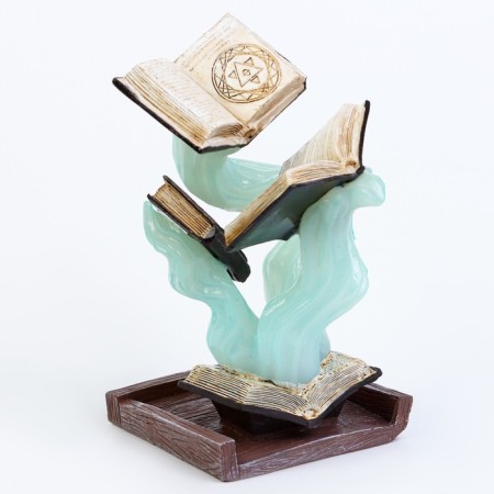 Tower for playing bones, dates "Book of Magic", 5 x 7 x 7 cm-2