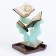 Tower for playing bones, dates "Book of Magic", 5 x 7 x 7 cm