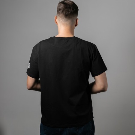Patriotic T -shirt "Rod", black color, size 58-2