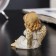 Polystone souvenir "Angel-girl with puffy cheeks thoughtful" mix 5.4x3.8x3.9 cm