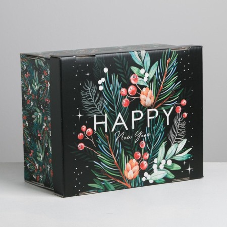 The folding box of the "Magic New Year", 31.2 x 25.6 x 16.1 cm, New Year-4