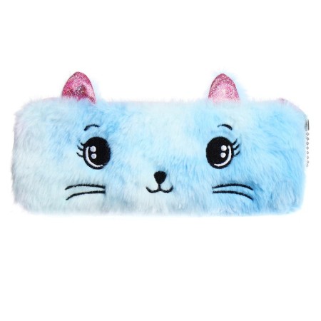 Penal School fur on the zipper Calligrata "cat", mix-5