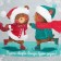 Kitchen towel "New Year's fairy tale" 35x60cm