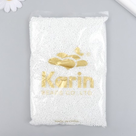 Бисер стекло 12/0 "Белоснежный" 450 гр-2