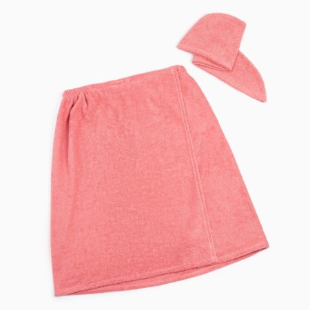 Supply Stew and I: Pareo towel 68*150cm+Chalma, cell pink, 100%HL, 320 g/m-4