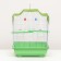 Poultry cell equipped BD-1/4F, 30 x 23 x 39 cm, green