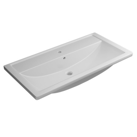 Sink uperwood Foster, furniture, 90 cm, rectangular-5