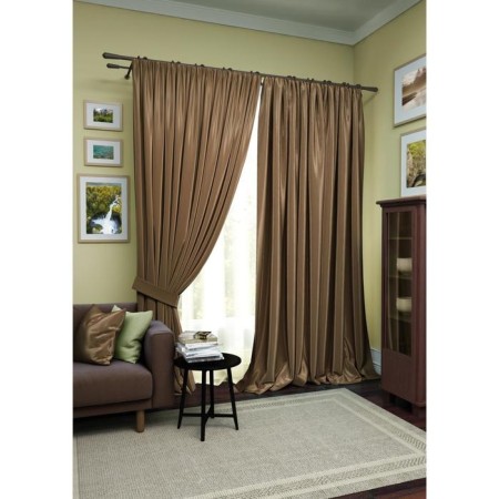 Set of curtains AVry, size 440x270 cm, tulle - 450x270 cm