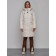 Coat insulated winter female, size 46, beige color