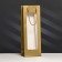 Flower packet 12.5 × 8.5 × 36 cm, gold