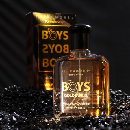 Perfumed lotion with pheromones for men "Formula Sexy" Boys Gold & Wild, 100 ml (based on 1 Million (P.rabanne)