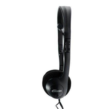 Ritmix RH-512M headphones, computer, microphone, 105 dB, 16 Ohm, 3.5 mm, 1.8 m, black-3