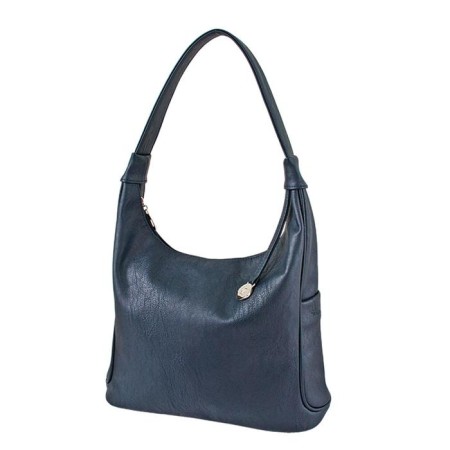 Bag Female claim, lightning, blue color
