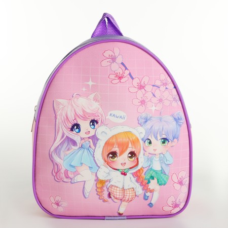 Gift set with a backpack for the girl "Anime Mir", 23x20.5cm-3