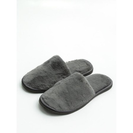 Slippers women closed nose, size 36-38, color graphite-4