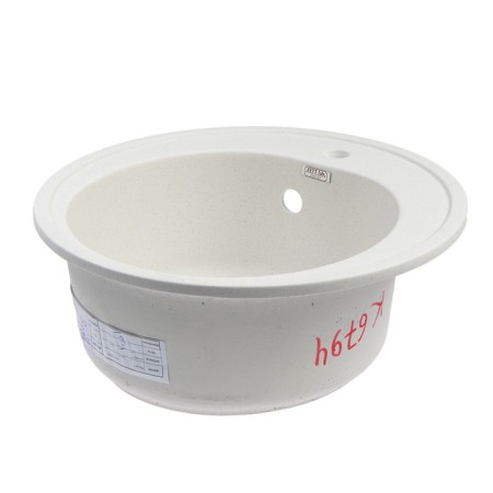 Kitchen is a kitchen from Zett Lab stone. 3/q7, d = 510 mm, depth 19 cm, matte, color cotton-1