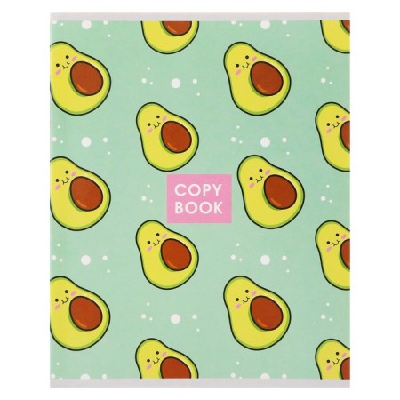 Notebook of 48 sheets in Calligrata Pattern cage, covered cardboard, block No. 2 is whitewash 75% (gray sheets), mix-6