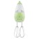 Mixer Scarlett SC-HM40S15, manual, 400 watts, 5 speeds, 4 nozzles, white/green
