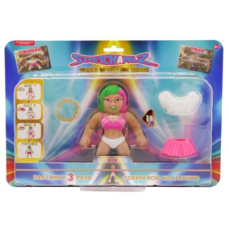 Figure-jerk-shaped fighter StretChapalz, with accessories, 14 cm-1
