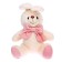 Soft toy "Rabbit with a bow", 20 cm, color mix