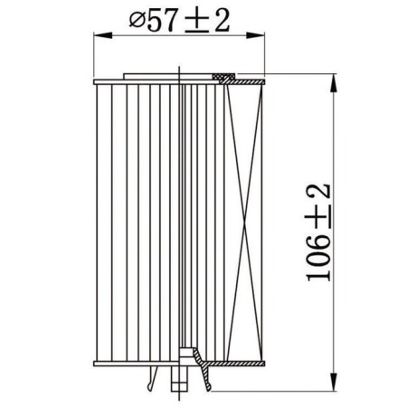 Oil filter Totachi to-1158-1