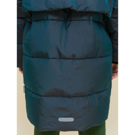 Coat for girls, height 134 cm, black color-13