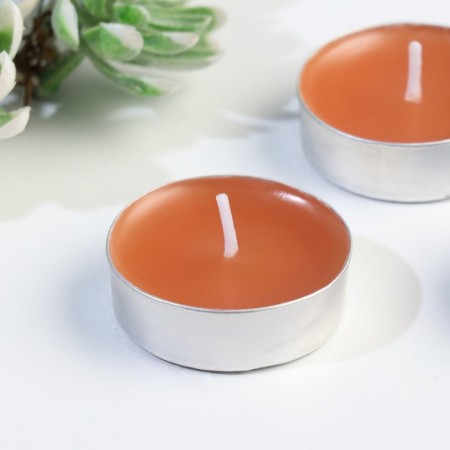 A set of tea candles flavored "cappuccino" in a gift box, 6 pcs-3