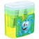 Plastic grinder with a container, double, mix, mixes
