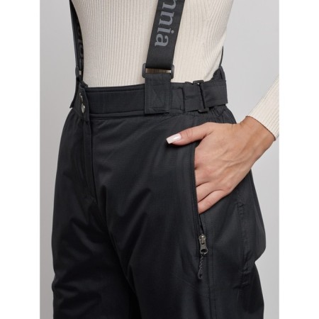 Semi -combinezone ski insulated female winter, size 48, black color-9