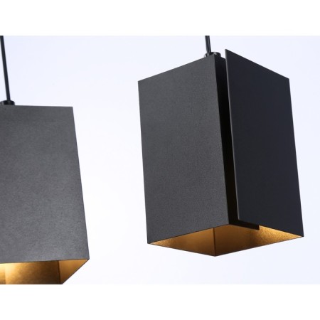 Suspended lamp with a change of lamp Ambrella Light, Techno, TN5133, E27, Black Color-1