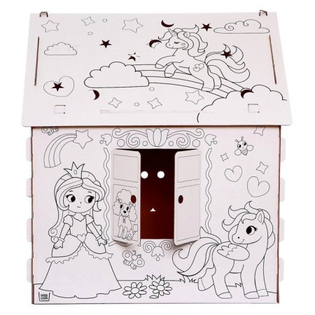 House-painting from cardboard "Lovely Princesses"-5