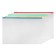A set of paces-converts on the A4 ZIP-Molniya, 150 μm, Calligrata, with color lightning, transparent, 10 pieces, mix