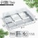 Box for musser cakes "Silver", 27 x 17.8 x 6.5 cm, New Year