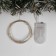 Garland “thread” 2 m dew, ip20, silver thread, 20 led, yellow glow, CR2032x2