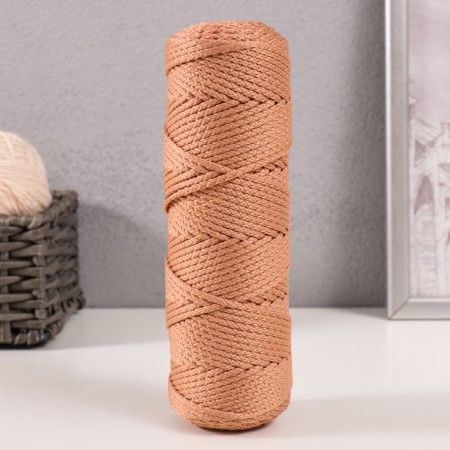 Knitting cord "Classic" without a core 100% polyester width 4mm 100m (St.