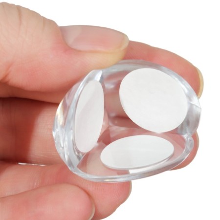 Set of linings on corners, 8 pcs., Transparent-2