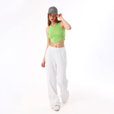 Women's cap nyc, gray color, rr 56-9