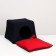 Transformer House "Samanka" 45 x 45 x 36 cm, red-blue