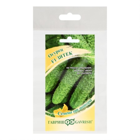 Cucumber "Zyatk" F1, early -grown, parthenocarpic, set of 5 pcs-2
