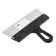 Sparta 85156 spatula, 4x4 mm tooth, stainless steel, plastic handle, 250 mm